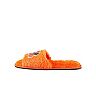 Women's FOCO Orange Cincinnati Bengals Rhinestone Fuzzy Slippers