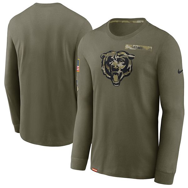 chicago bears salute to service t shirt