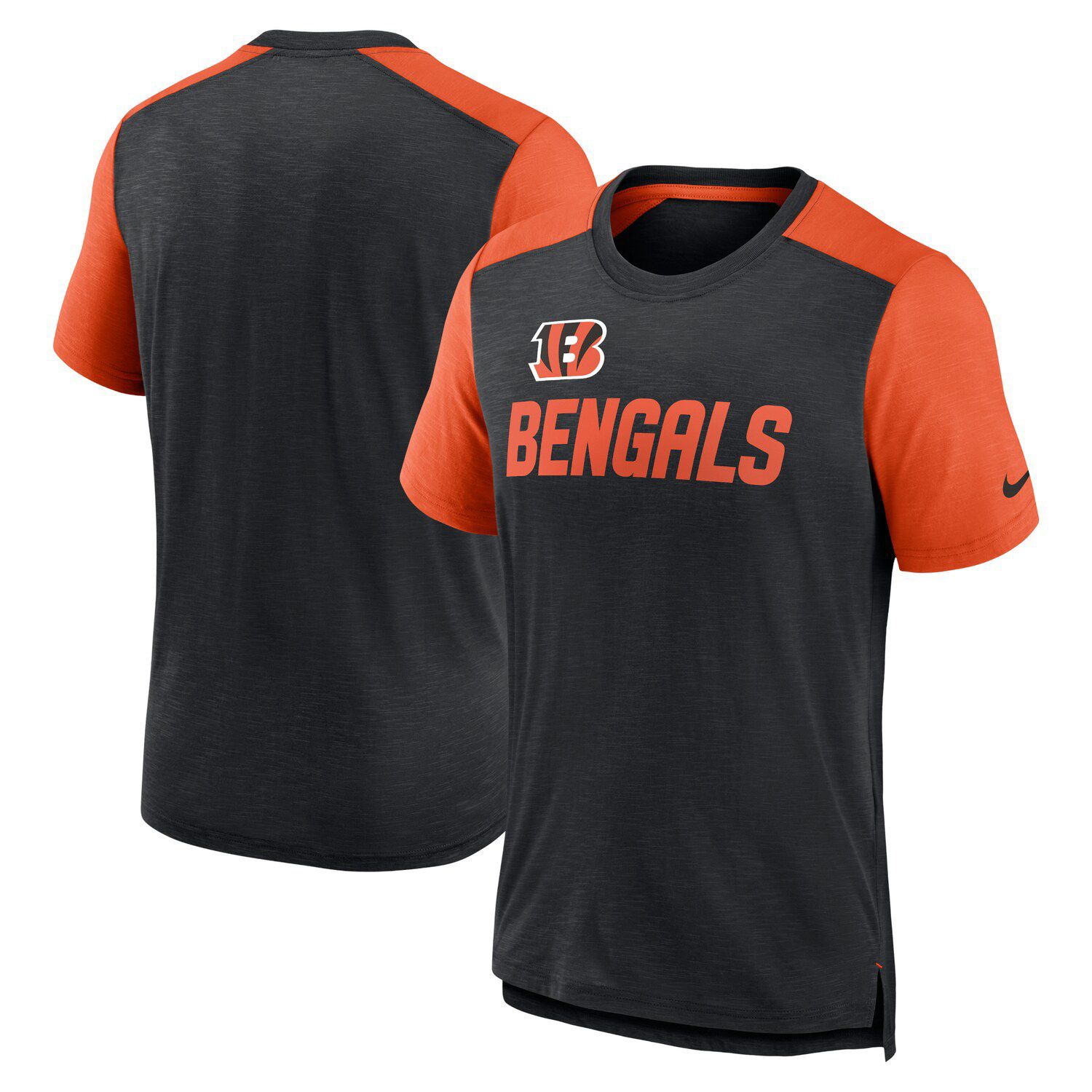 Men's NFL x Staple Orange Cincinnati Bengals Core Team Long Sleeve T-Shirt