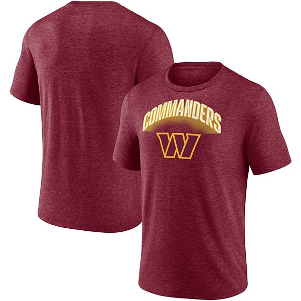 Men's Fanatics Branded Burgundy Washington Commanders Home Stretch Team T-Shirt Size: Small