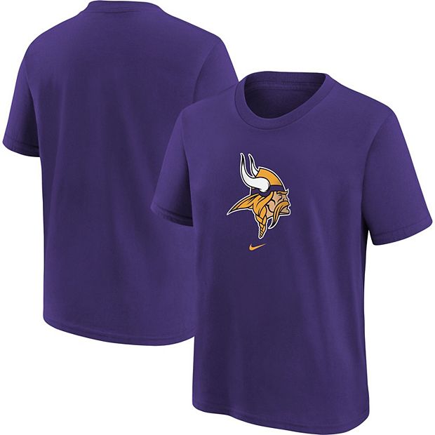 Youth Nike Purple Minnesota Vikings Logo T Shirt