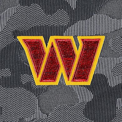 Men's Antigua Black Washington Commanders Brigade Quarter-Zip Sweatshirt