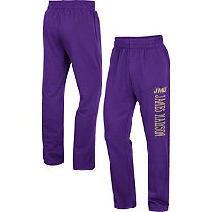 Men's Starter Purple Baltimore Ravens Blitz Fleece Jogger Pants