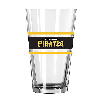Pittsburgh Pirates 16oz. Team Wordmark Game Day Pint Glass