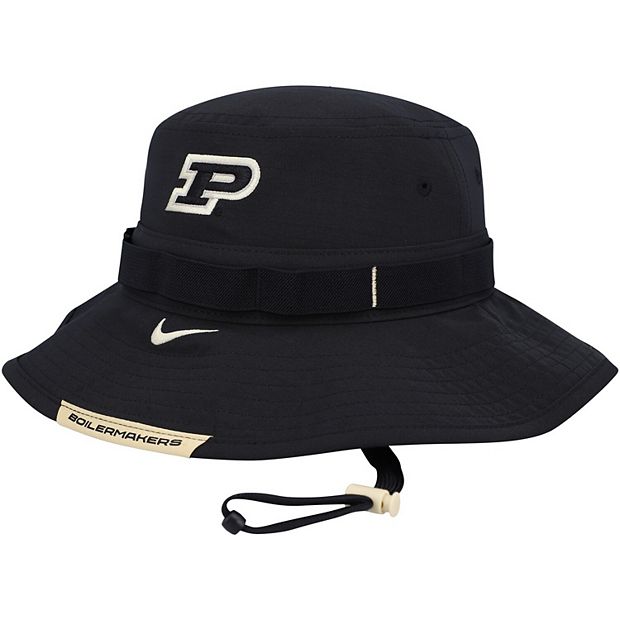 Men's Nike Black Purdue Boilermakers Boonie Performance Bucket Hat
