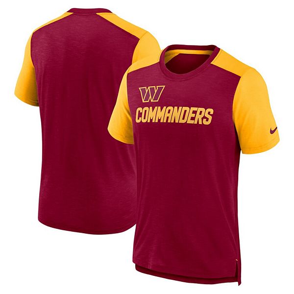 Washington Commanders Nike Short Sleeve Pullover Hoodie - Burgundy