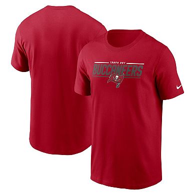 Men's Nike Red Tampa Bay Buccaneers Muscle T-Shirt