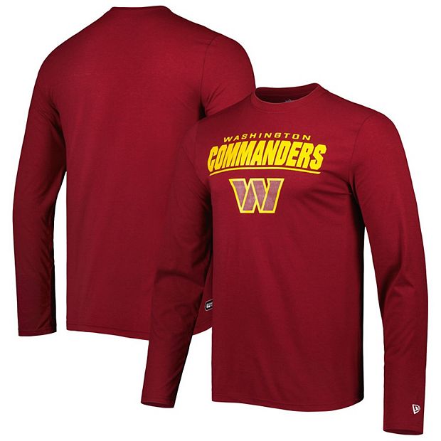 New Era Women's Washington Commanders Red Brush Fleece Pullover