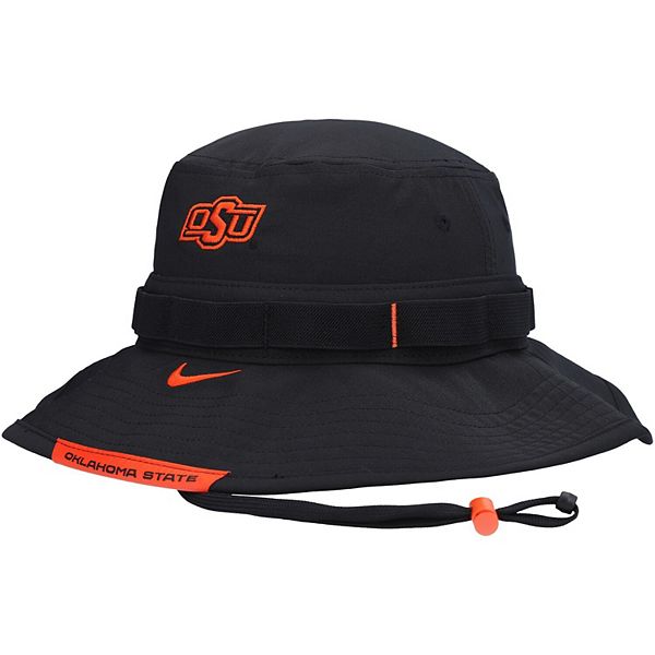 Men's Nike Black Oklahoma State Cowboys Boonie Performance Bucket Hat