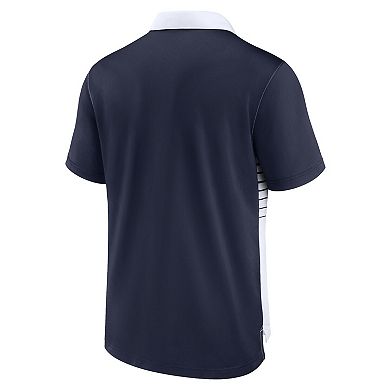 Men's Nike College Navy/White Seattle Seahawks Fashion Performance Polo