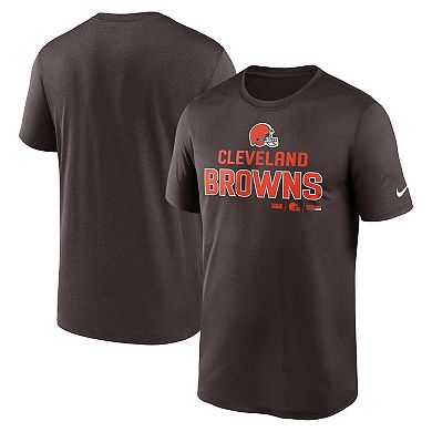 Men's Nike Brown Cleveland Browns Legend Community Performance T-Shirt