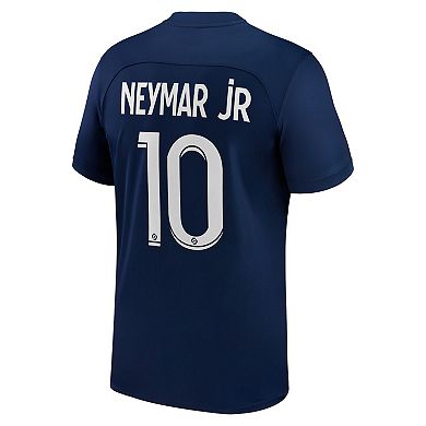Men's Nike Neymar Jr. Blue Paris Saint-Germain 2022/23 Home Replica Player Jersey