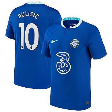 Youth Nike Christian Pulisic Blue Chelsea 2022/23 Home Replica Jersey