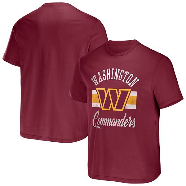 Men's NFL x Darius Rucker Collection by Fanatics Burgundy Washington Commanders T-Shirt Size: Small