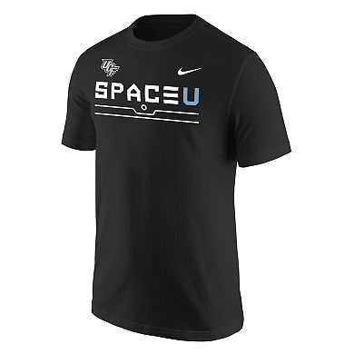 Men's Nike Black UCF Knights 2023 Space Game SpaceU Core T-Shirt