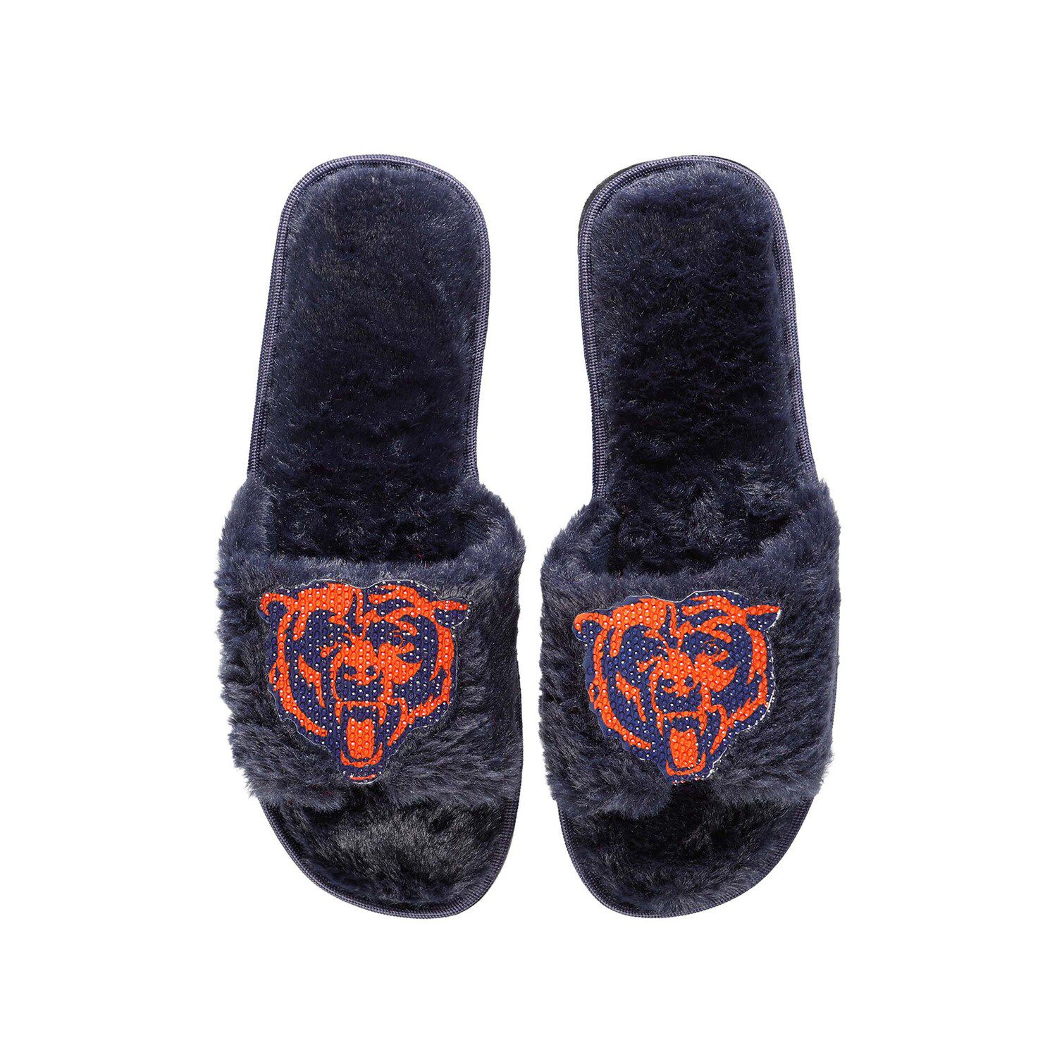 Men's FOCO Chicago Bears Team Cup Sole Slippers Size: Small