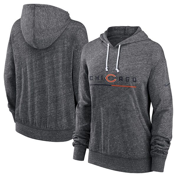 Women's Nike Heathered Charcoal Chicago Bears Team Spirit Gym Vintage ...