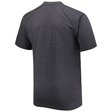 Men's Charcoal Texas A&M Aggies Big & Tall Raglan T-Shirt