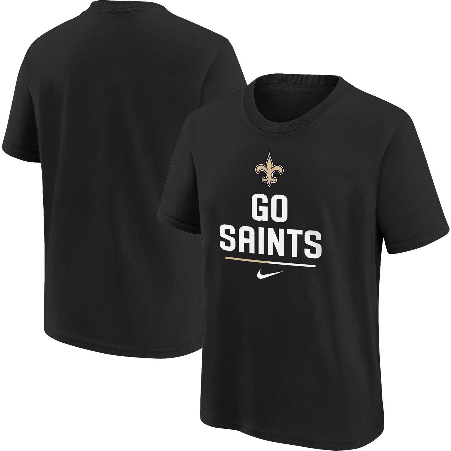 Starter Women's New Orleans Saints Touchdown V-Neck Shirt S / Saints Black Women Sportswear