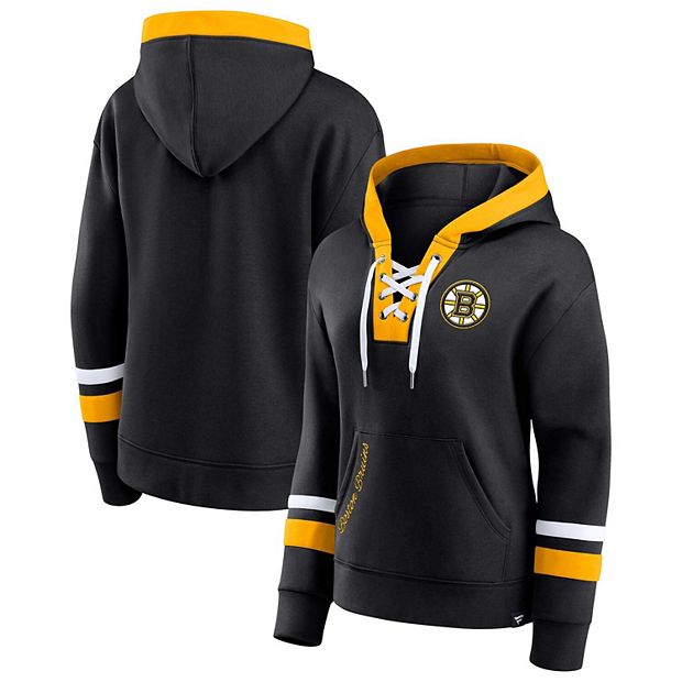 Boston bruins lace up hoodie sale