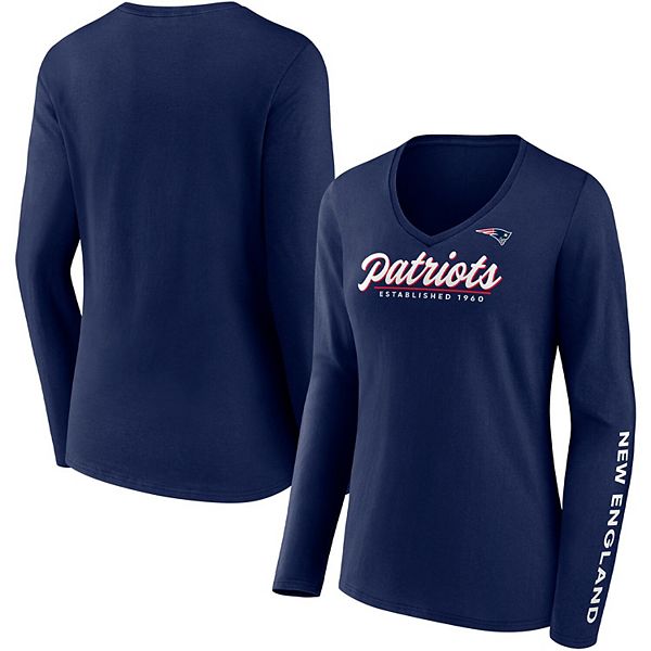 Women's Fanatics Branded Navy New England Patriots Drive Forward V