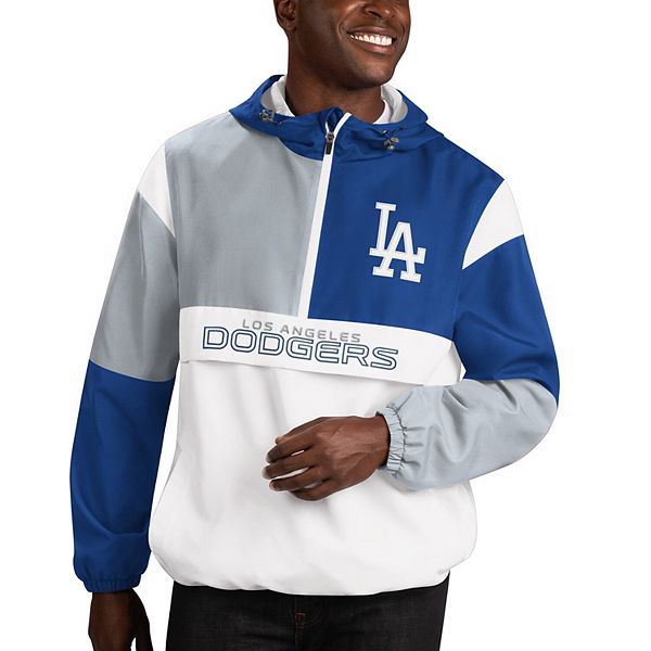 Los Angeles Dodgers G-III 4Her by Carl Banks Women's Tri-Blend Team Fleece  Pullover Hoodie - White
