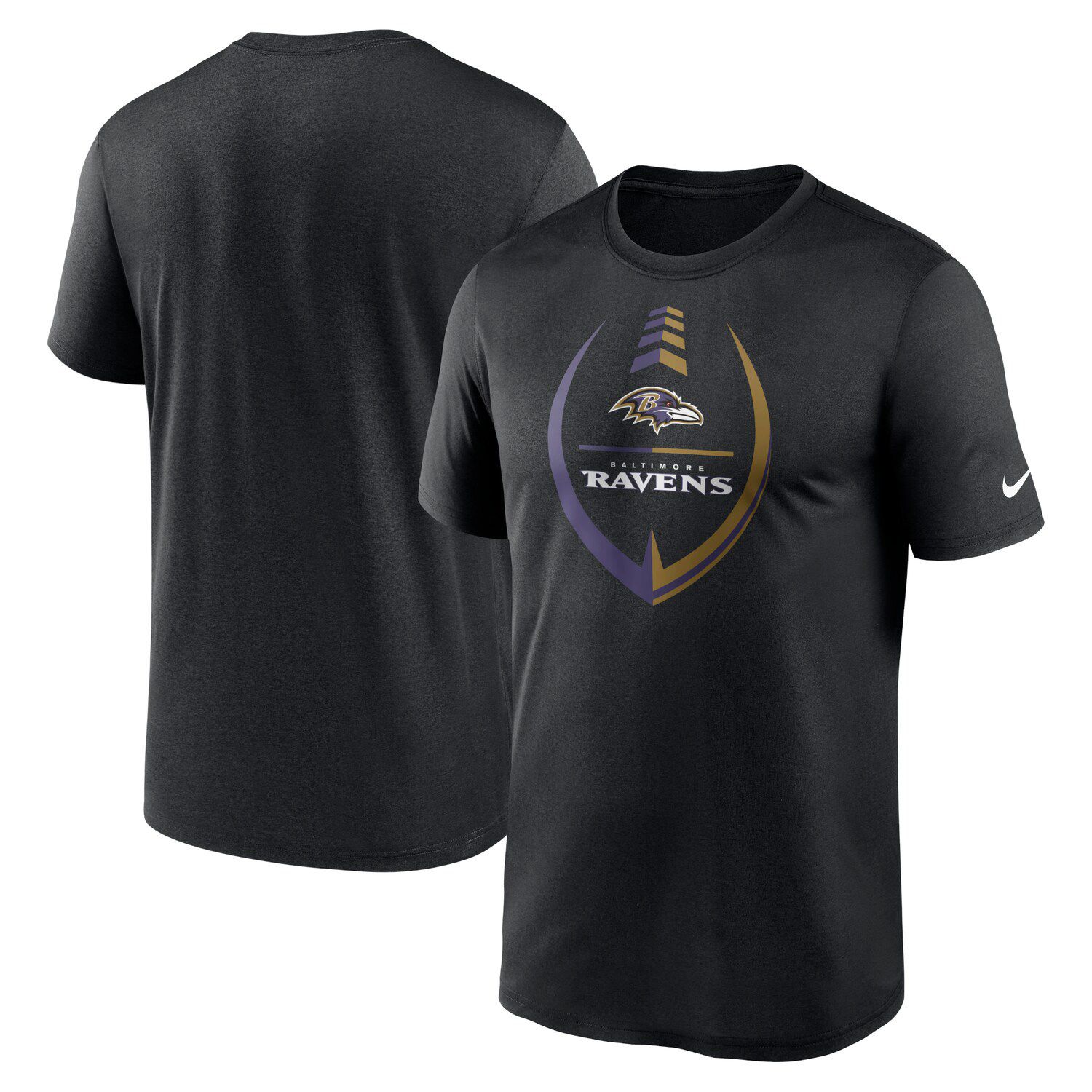 Fanatics Branded Black Baltimore Ravens Wordmark Go The Distance Big And  Tall Long Sleeve T-shirt in Blue for Men