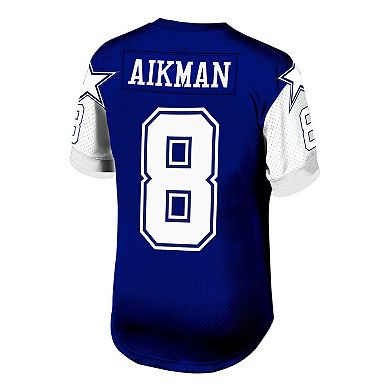 Men's Mitchell & Ness Troy Aikman Navy Dallas Cowboys Legacy Replica Jersey