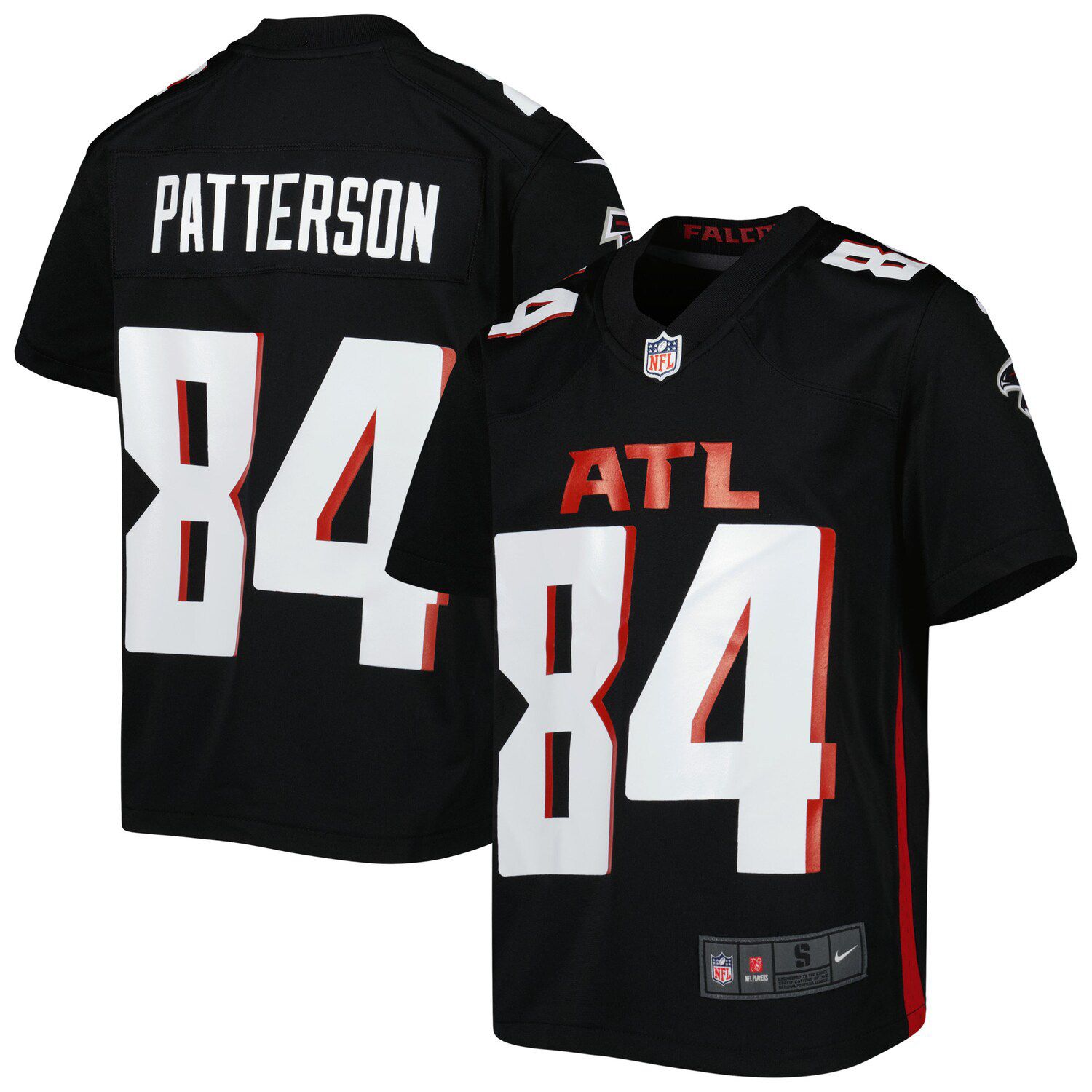 Nike Men's A.J. Terrell Atlanta Falcons NFL Game Jersey, Black, Size: Large, Polyester