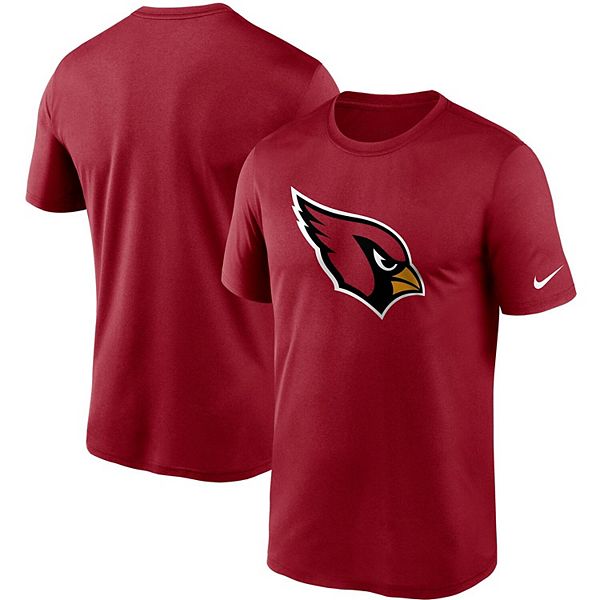 Men's Nike Cardinal Arizona Cardinals Logo Essential Legend Performance ...