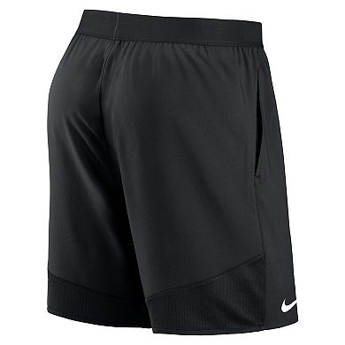Men's Nike Black Atlanta Falcons Stretch Woven Shorts