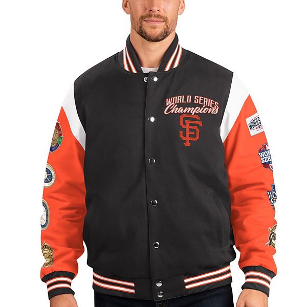 Men's G-III Sports by Carl Banks Black San Francisco Giants Franchise ...