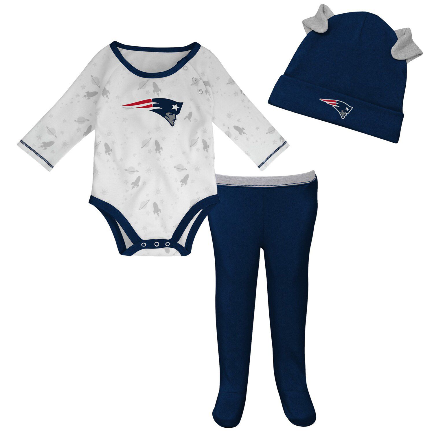 NFL Cowboys Infant Girl Touch Down 2-Pack Bodysuit Set