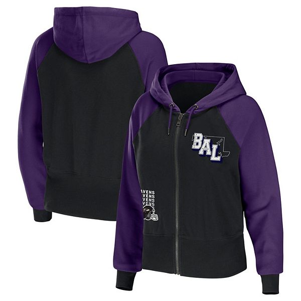 Lids Baltimore Ravens WEAR by Erin Andrews Women's Colorblock