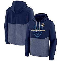  MLB Milwaukee Brewers Men's Full Zip Hoodie, Grey Heather,  Medium : Sports Fan Sweatshirts : Sports & Outdoors