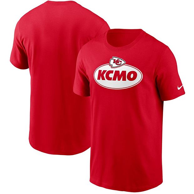 Men s Nike Red Kansas City Chiefs Hometown Collection KCMO T Shirt