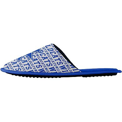 Youth FOCO Kentucky Wildcats Scuff Wordmark Slide Slippers