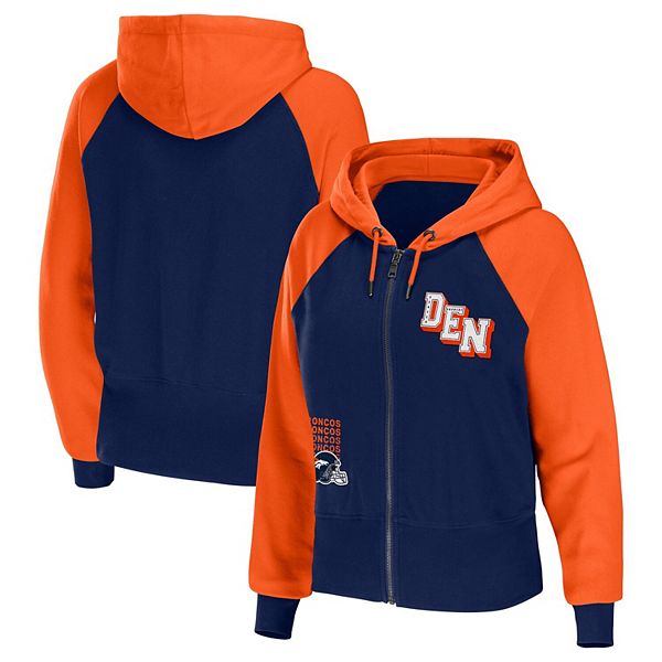 : WEAR by Erin Andrews Women's Navy Denver Broncos Hem