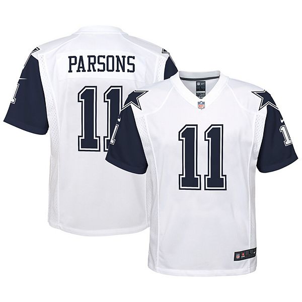 Men's Nike Micah Parsons White Dallas Cowboys Alternate Legend Jersey