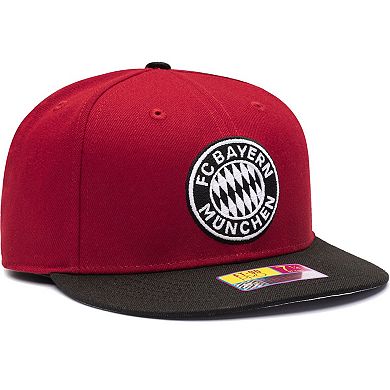 Men's Red/Black Bayern Munich America's Game Fitted Hat