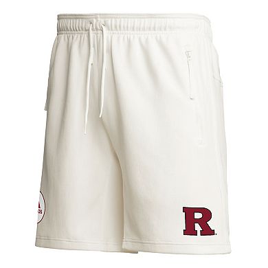 Men's adidas Cream Rutgers Scarlet Knights Zero Dye AEROREADY Shorts