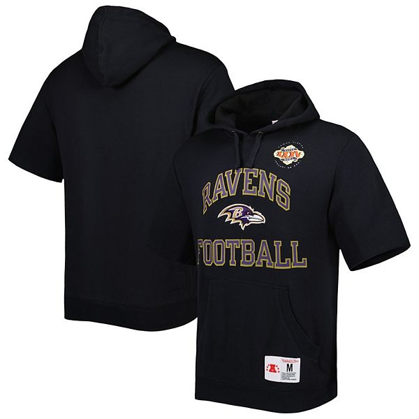 Baltimore Ravens Mitchell & Ness All Over Print Crew Sweatshirt