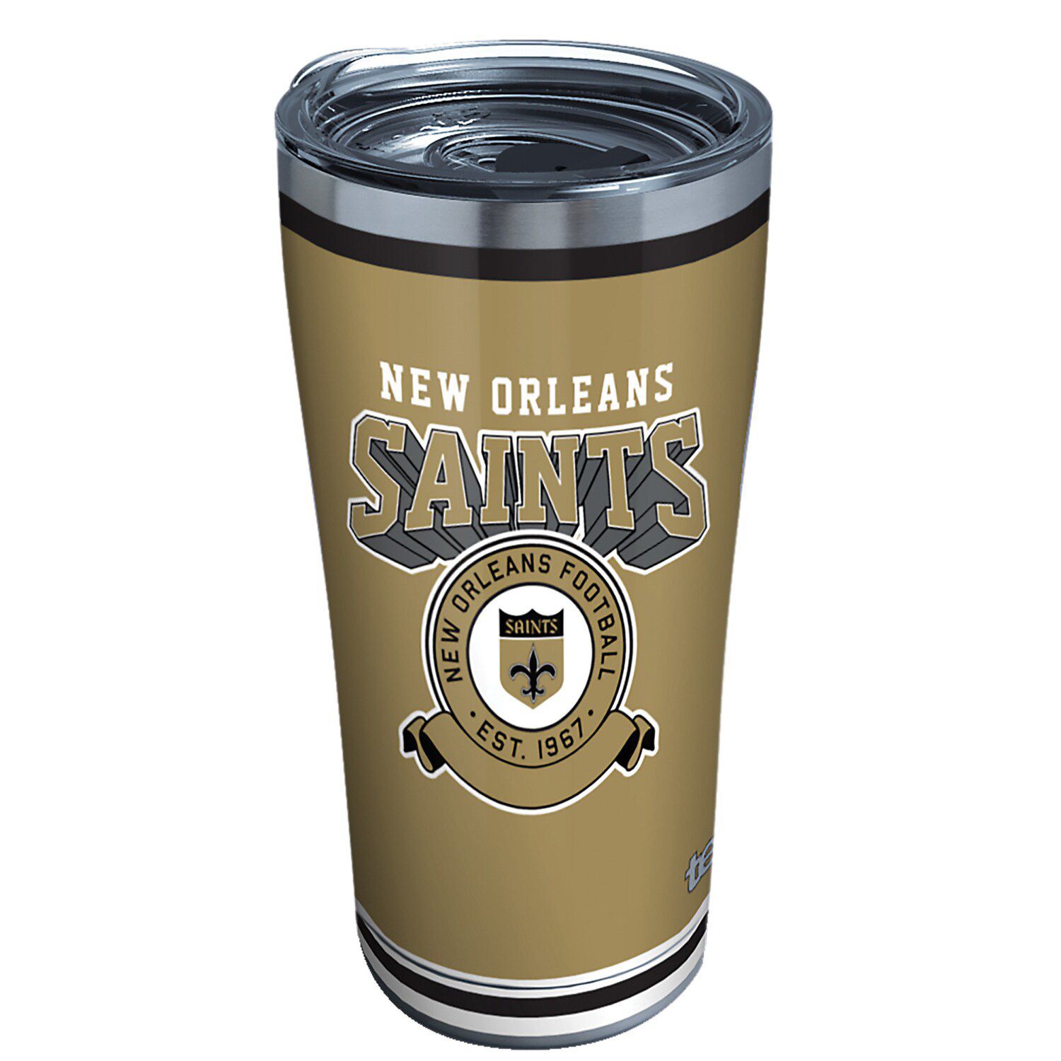 Memory Company New Orleans Saints 20 Oz Stainless Steel with