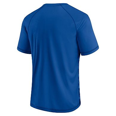 Men's Fanatics Branded Royal New York Giants Hail Mary Raglan T-Shirt