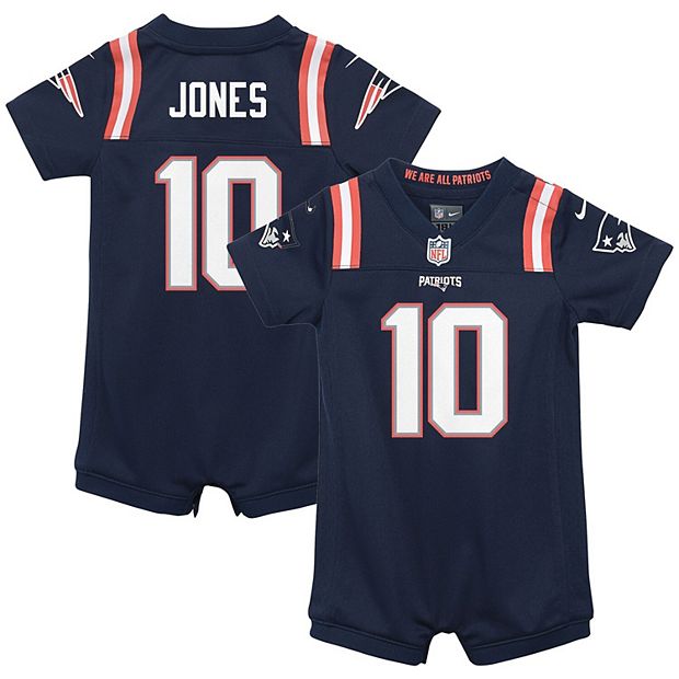 Mac Jones Blue Patriots On field Apparel