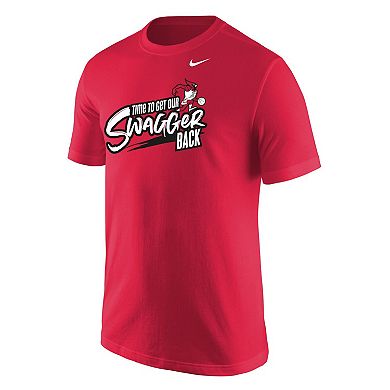 Men's Nike Red Illinois State Redbirds Swagger T-Shirt