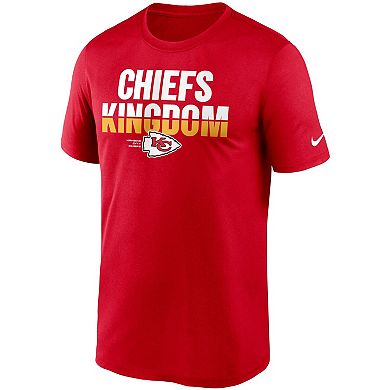 Men's Nike Red Kansas City Chiefs Legend Local Phrase Performance T-Shirt