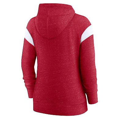 Women's Nike Red/White Tampa Bay Buccaneers Monaco Full-Zip Hoodie