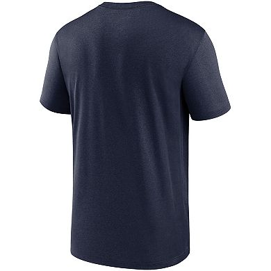 Men's Nike College Navy Seattle Seahawks Icon Legend Performance T-Shirt