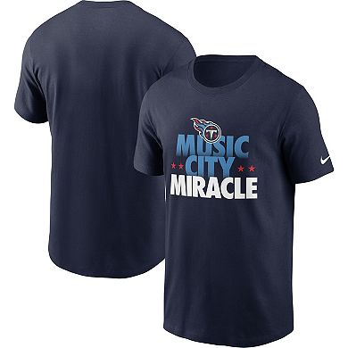 Men's Nike Navy Tennessee Titans Hometown Collection Music City T-Shirt